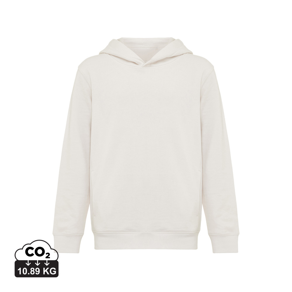 IQONIQ Yengo kids recycled katoen hoodie met steekzakken