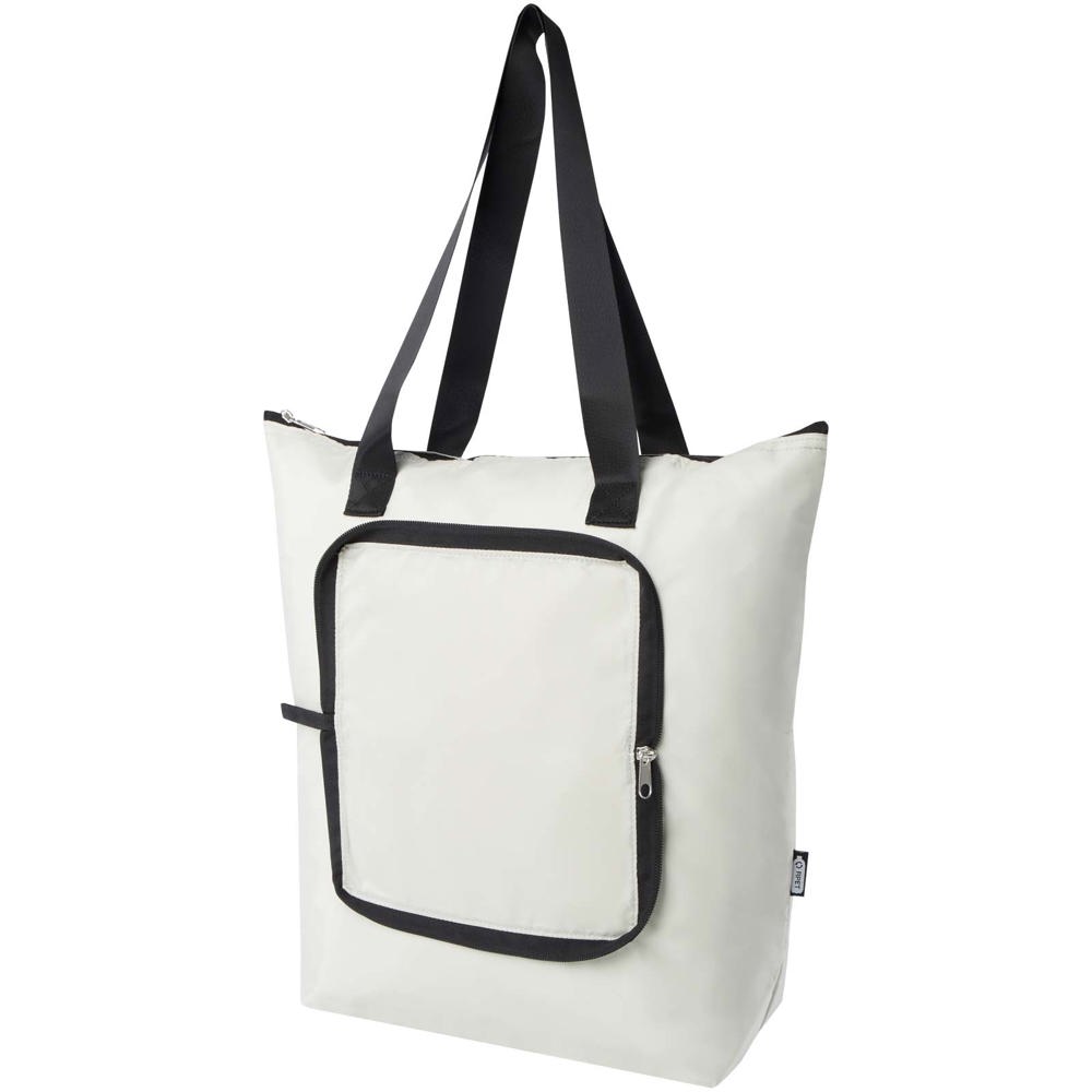EcoFold RPET opvouwbare koeltas 15 l - Zandsteen