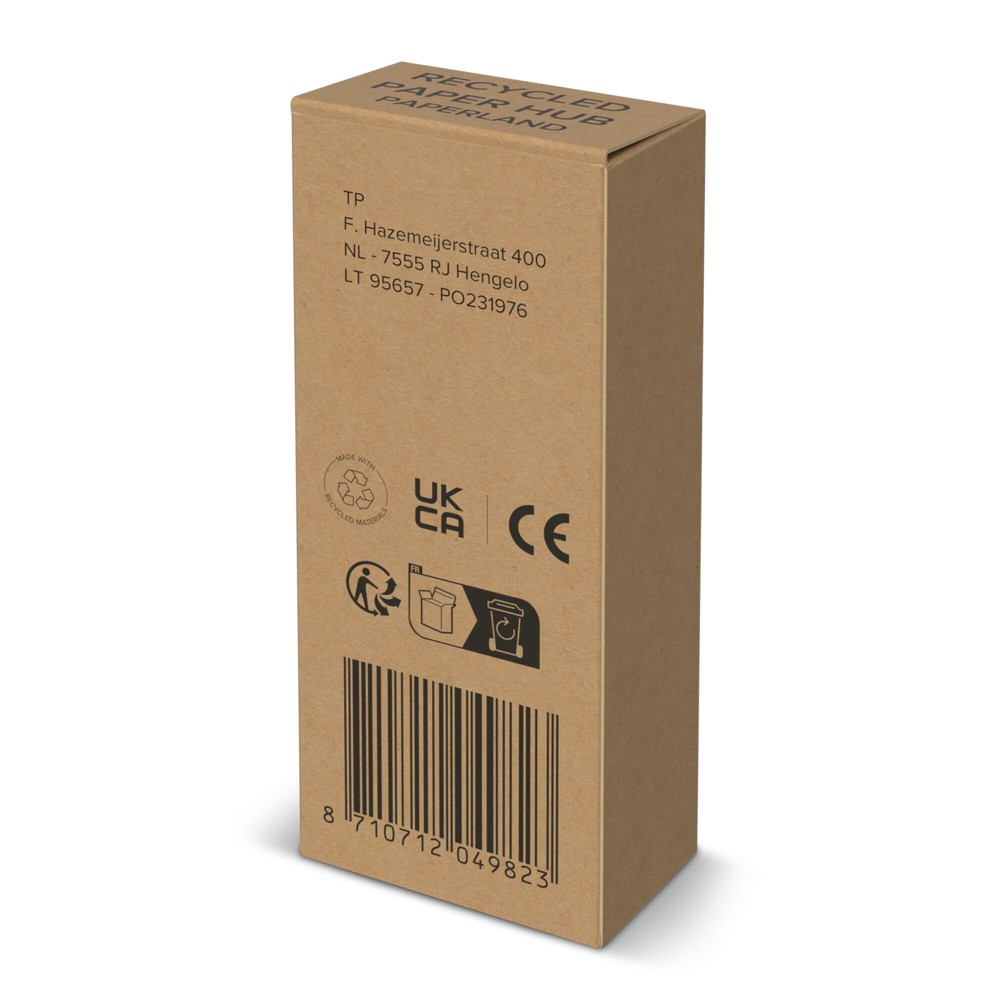 Hub gerecycled papier