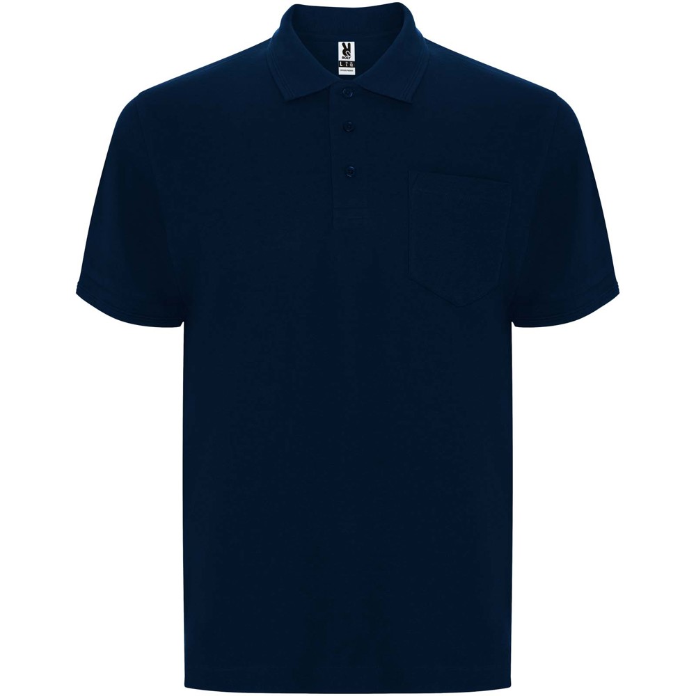 Centauro 220 g/m² Premium unisex polo met korte mouwen - Marineblauw
