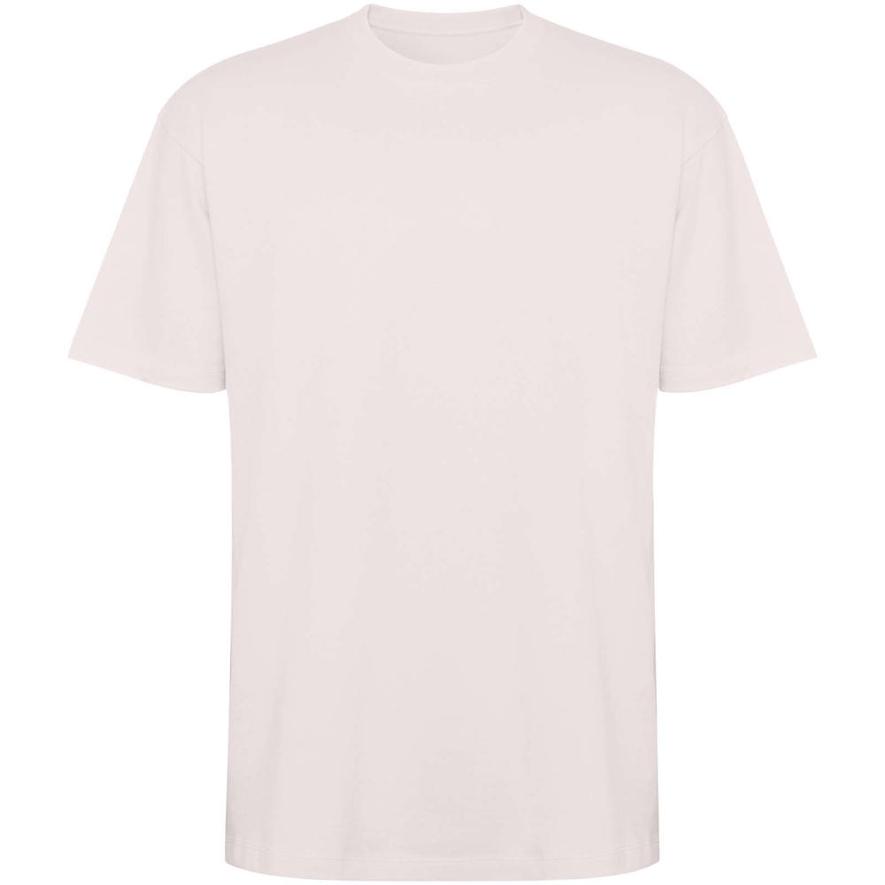 Bull 210 g/m² oversized unisex T-shirt met korte mouwen - Vintage wit