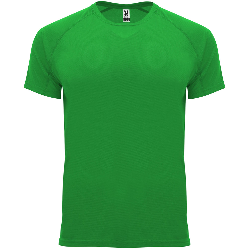 Bahrain 135 g/m² sportshirt met korte mouwen voor heren - Varen groen