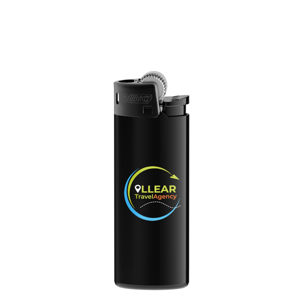 BIC® J25 Aansteker, helemaal zwart