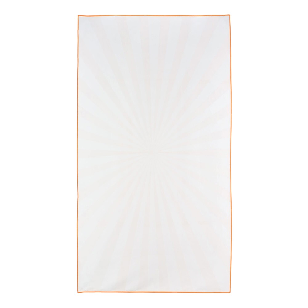 R-PET sneldrogende strandlaken 100x180cm met opbergzak (200g/m²) sublimatie