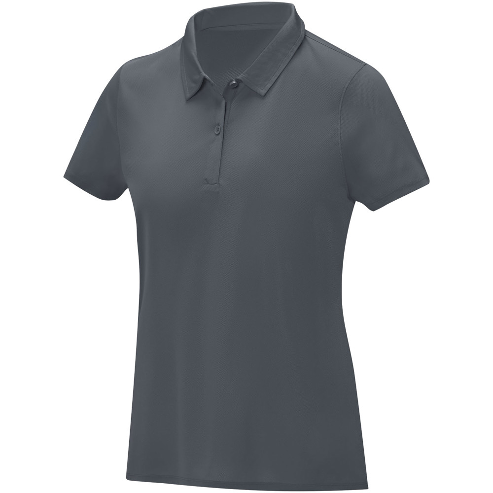 Deimos 105 g/m² coolfit damespolo met korte mouwen - Stormgrijs
