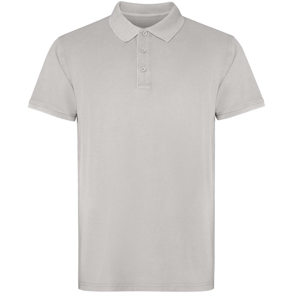 Cobain 200 g/m² unisex polo met korte mouwen - Grijs