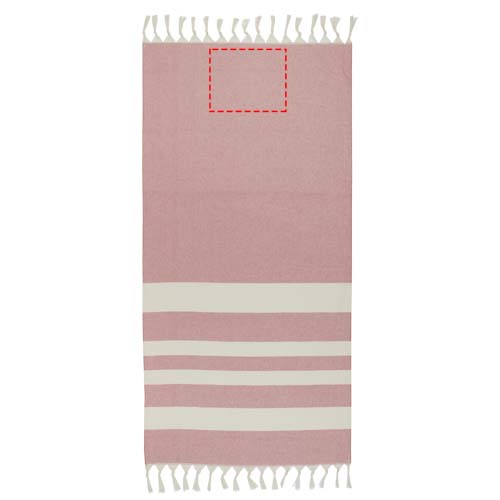 Anders hammam handdoek 147 x 75,5 cm