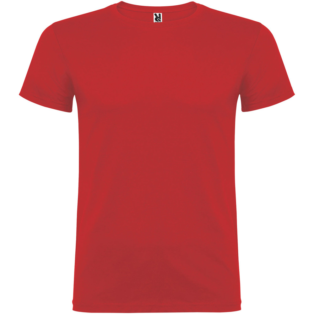 Beagle 155 g/m² herenshirt met korte mouwen - Rood