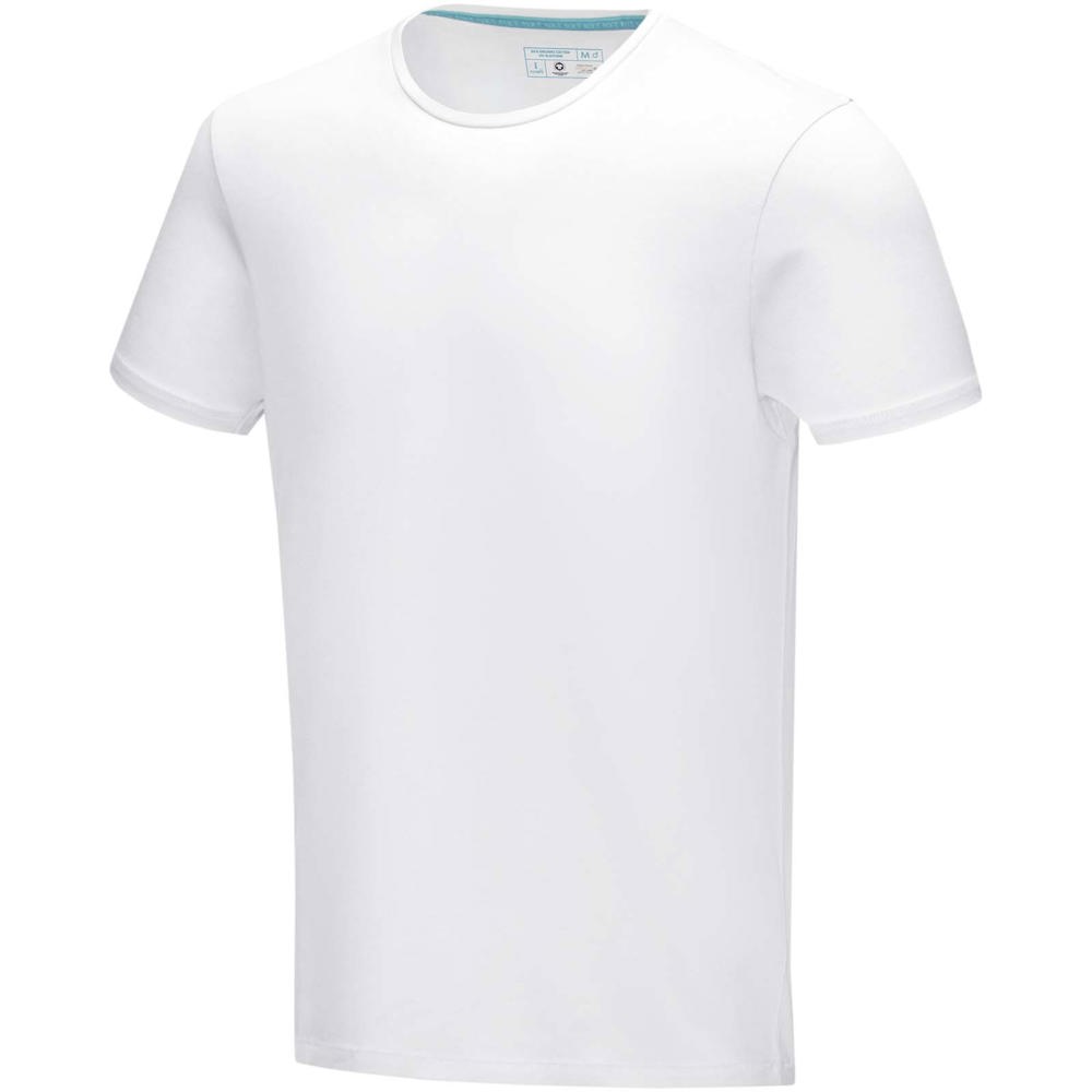 Balfour biologisch heren t-shirt met korte mouwen - Wit