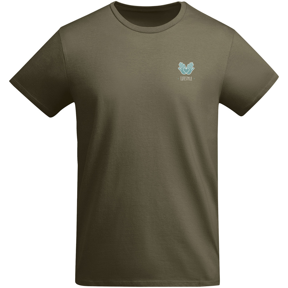 Breda 175 g/m² biologisch katoenen kindershirt met korte mouwen