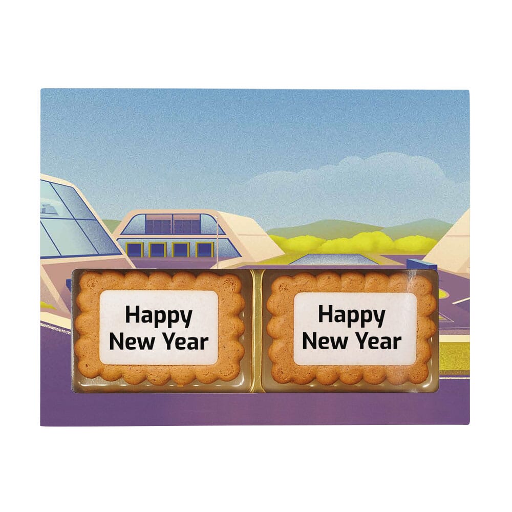 4 koekjes in een doosje