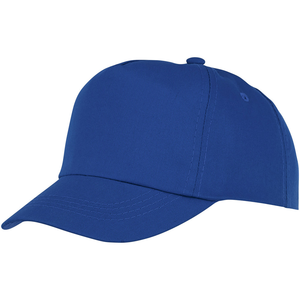 Feniks 175 g/m² 5 panel kinder cap - Blauw