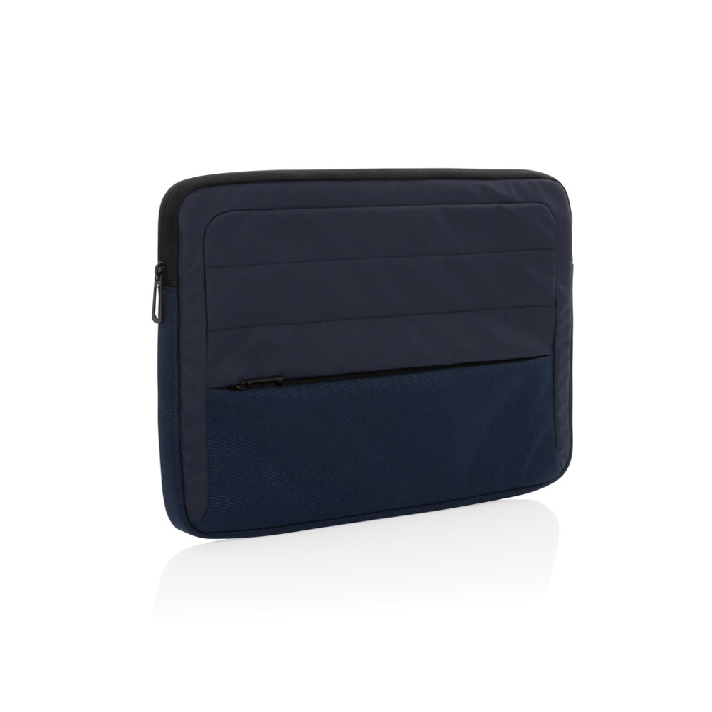Armond AWARE™ RPET 15.6" laptop sleeve - donkerblauw (± PMS 4280C)