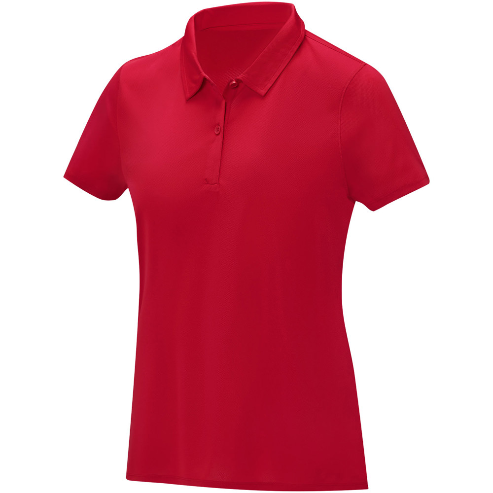 Deimos 105 g/m² coolfit damespolo met korte mouwen - Rood