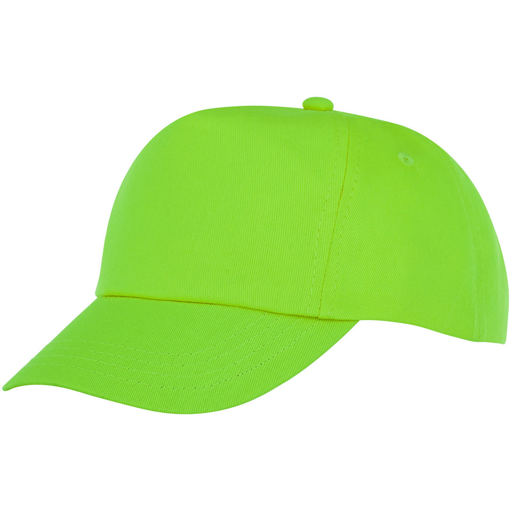 Feniks 175 g/m² 5 panel kinder cap - Appelgroen