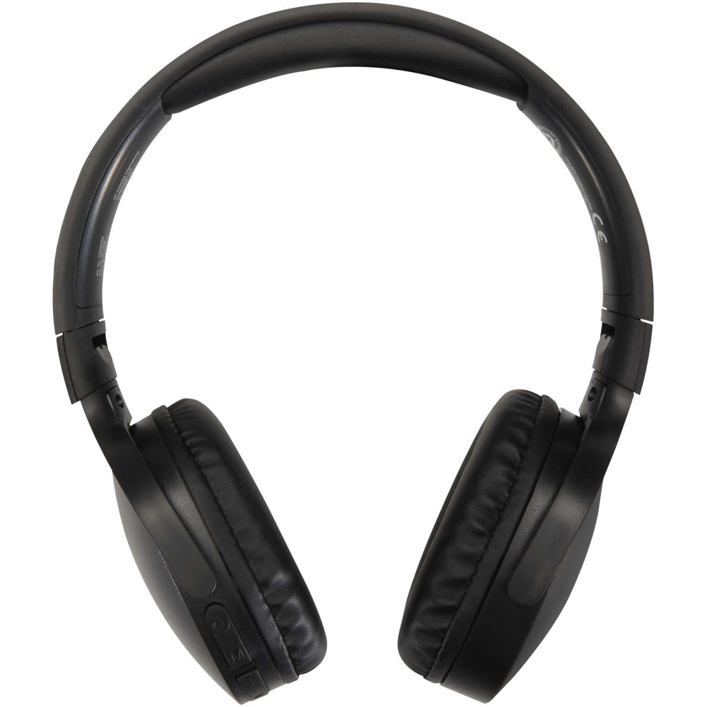 Ancha gerecycleerde plastic draadloze Bluetooth®-hoofdtelefoon over-ear