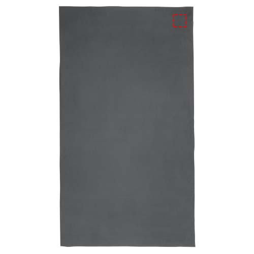 Pieter GRS ultralichte en sneldrogende handdoek 100 x 180 cm