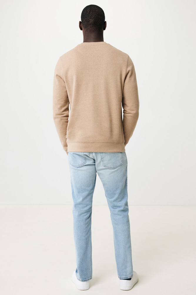 IQONIQ Denali gerecycled katoen sweater ongeverfd