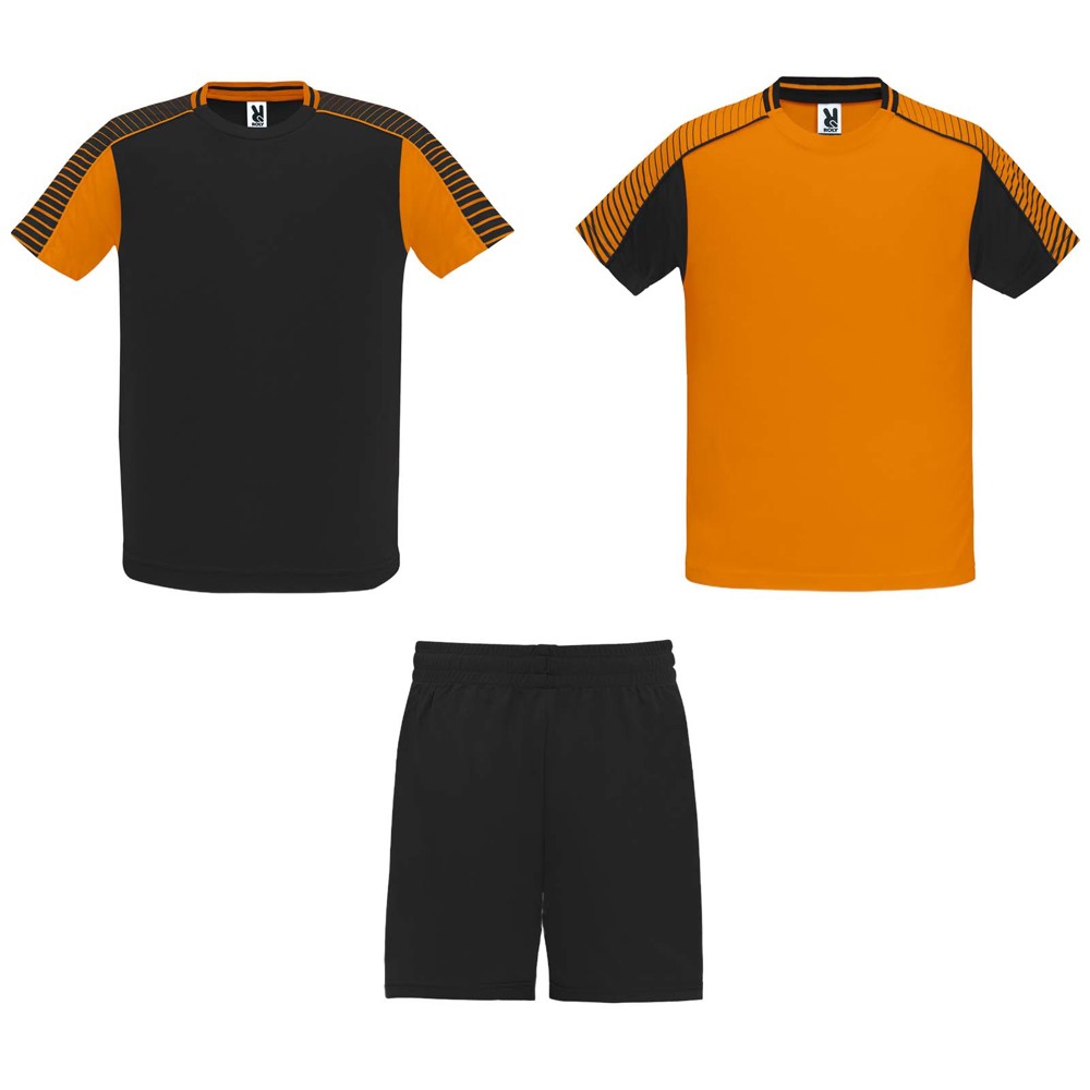 Juve unisex sportset - Oranje, Zwart