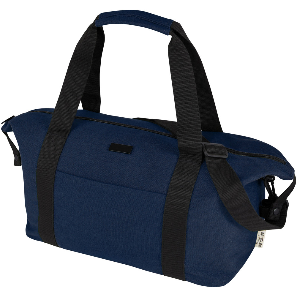 Joey GRS gerecyclede canvas duffel bag, 25 l - Marineblauw