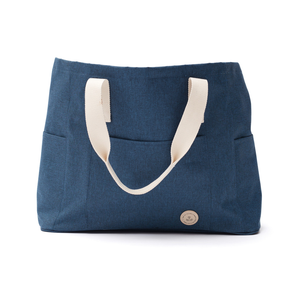 VINGA Sortino strandtas - blauw (± PMS 19-4118)