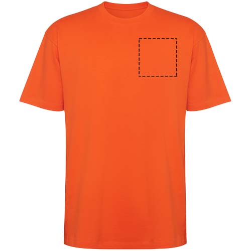 Bull 210 g/m² oversized unisex T-shirt met korte mouwen