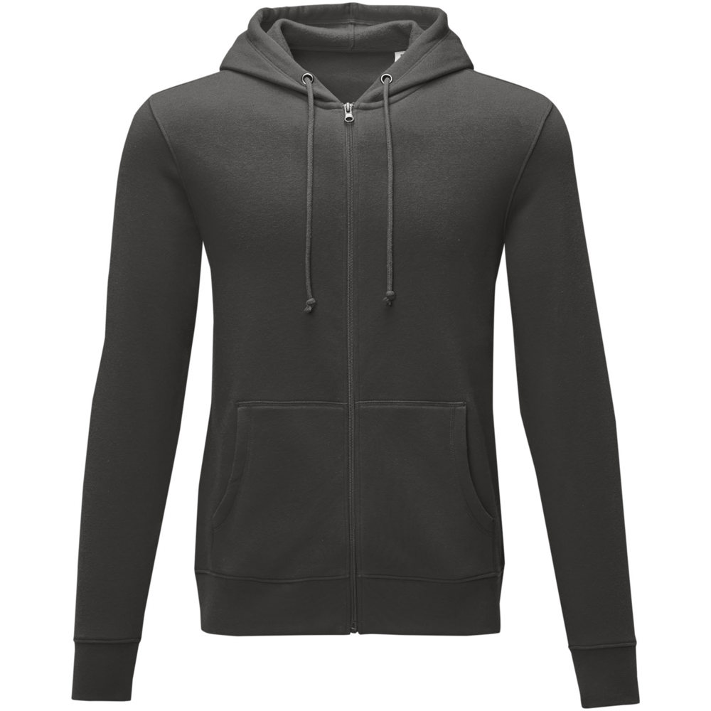 Charon 240 g/m² heren hoodie met ritssluiting