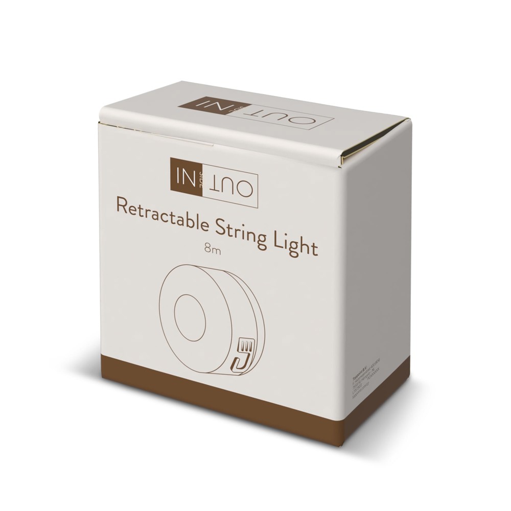 InsideOut Retractable string lights