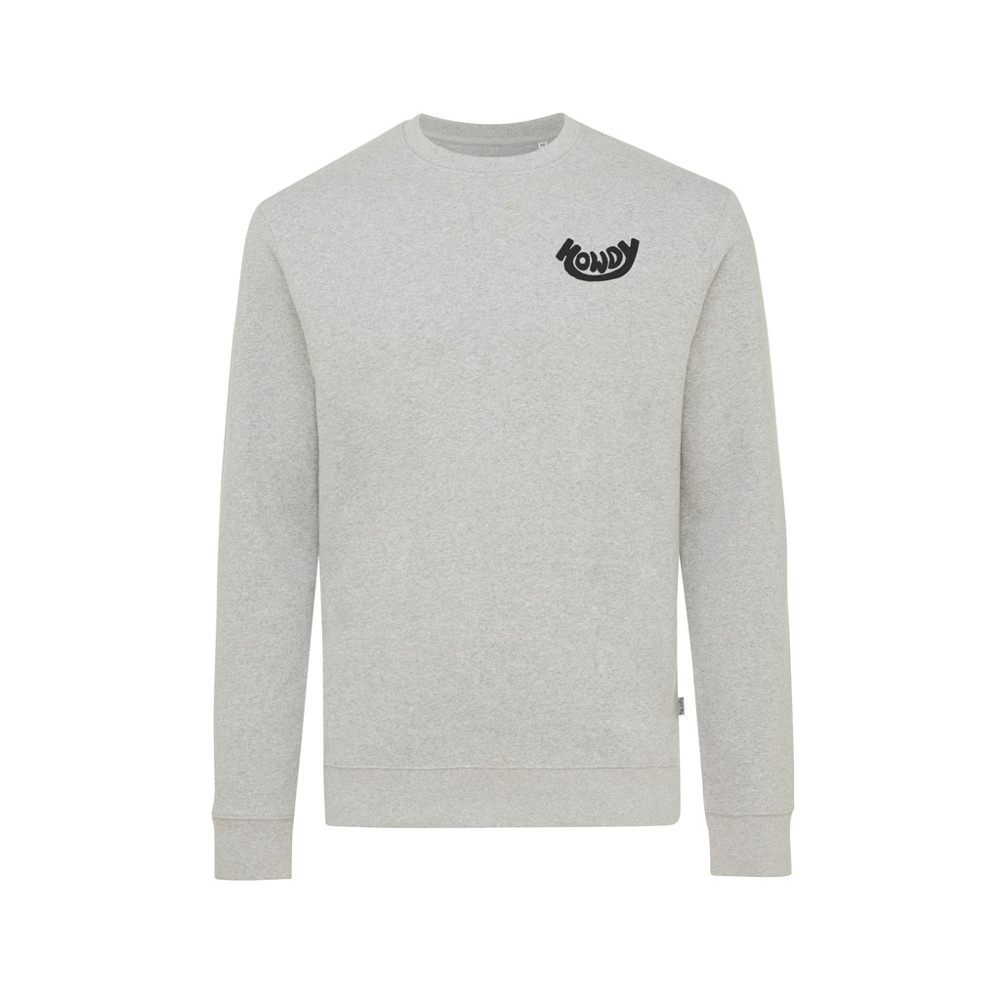 IQONIQ Denali gerecycled katoen sweater ongeverfd