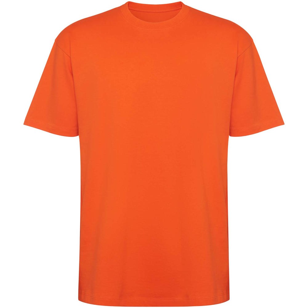 Bull 210 g/m² oversized unisex T-shirt met korte mouwen - Vuur oranje