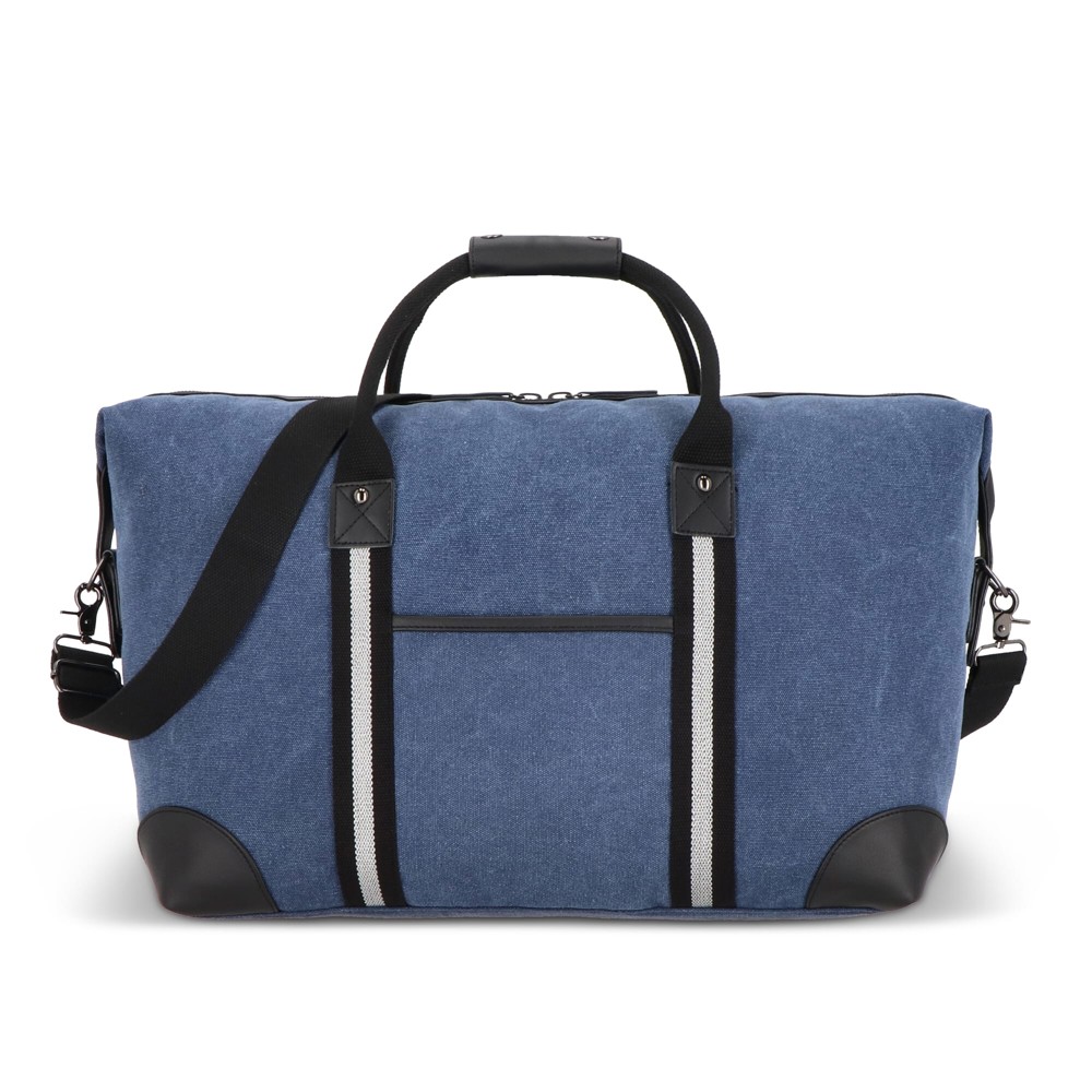 Gerecycled katoenen canvas weekendtas Harper
