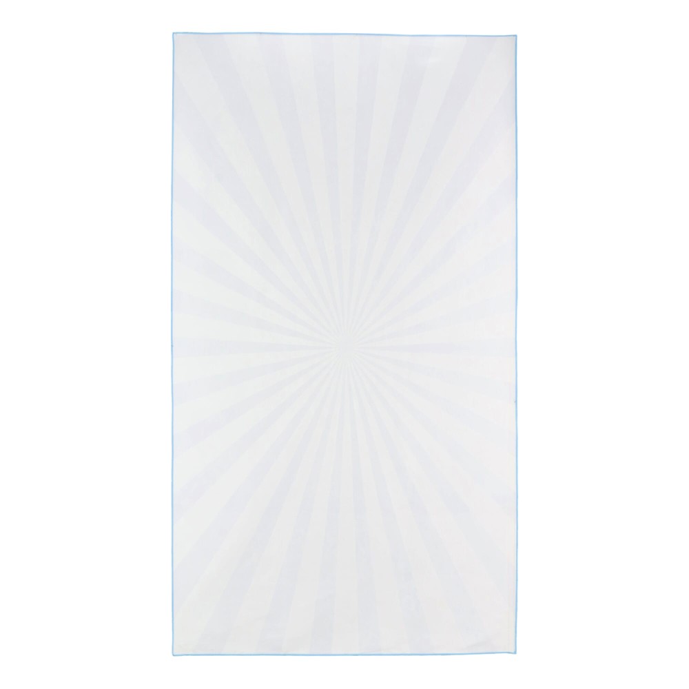 R-PET sneldrogende strandlaken 100x180cm met opbergzak (200g/m²) sublimatie