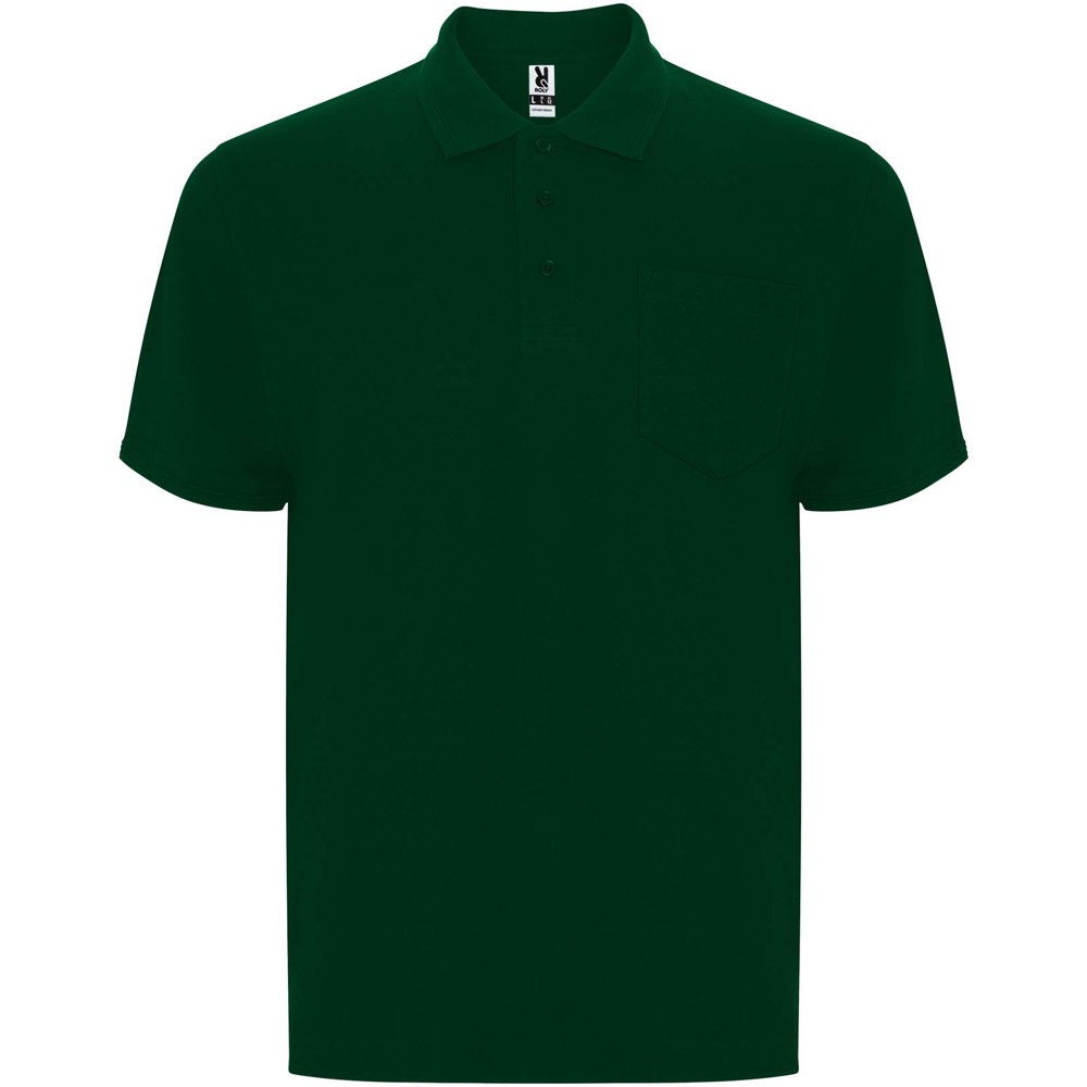 Centauro 220 g/m² Premium unisex polo met korte mouwen - Flessengroen