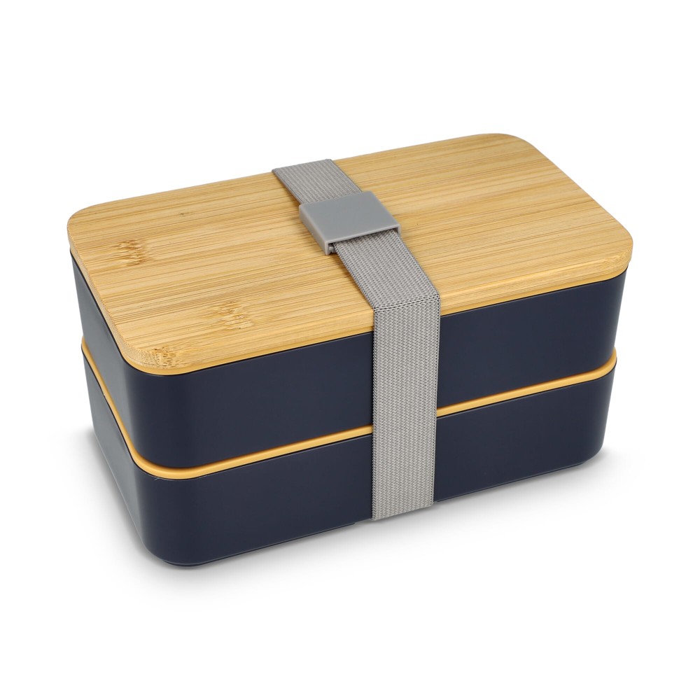 Lunchbox Bento R-PP &amp; Bamboe - Donkerblauw
