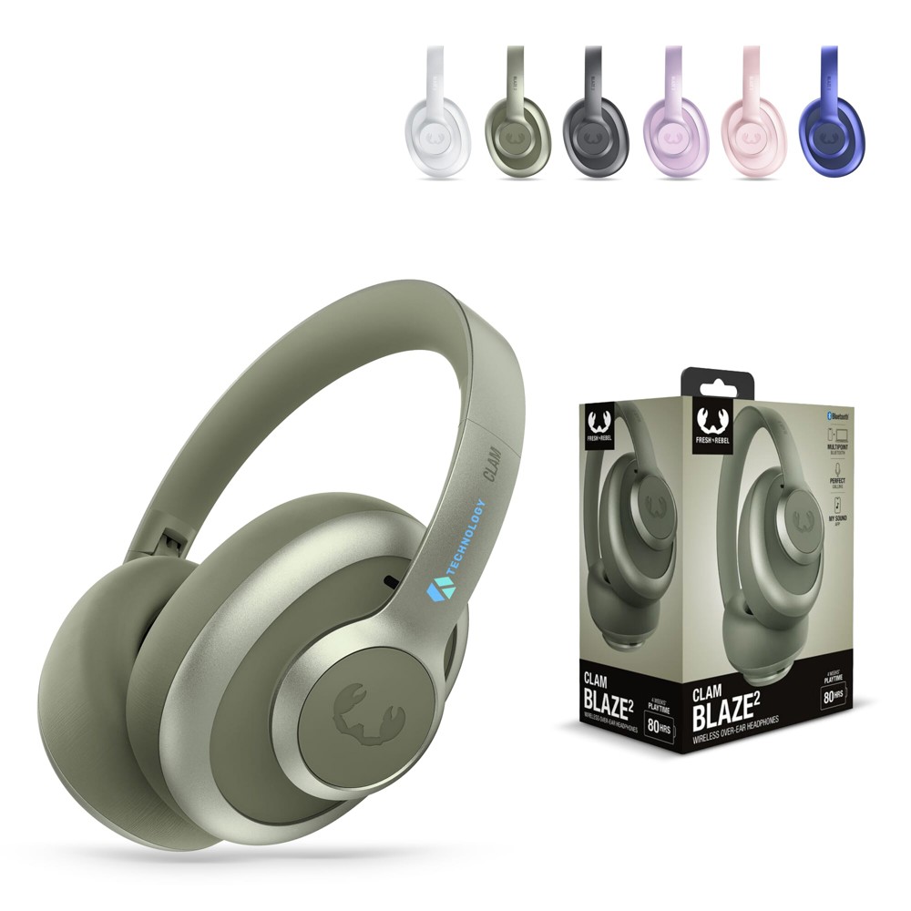 Fresh 'n Rebel Clam Blaze 2 Over-Ear ENC Koptelefoon