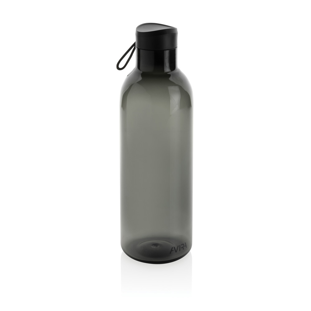 Avira Atik RCS Gerecycled PET fles 1L - zwart (± PMS Black)