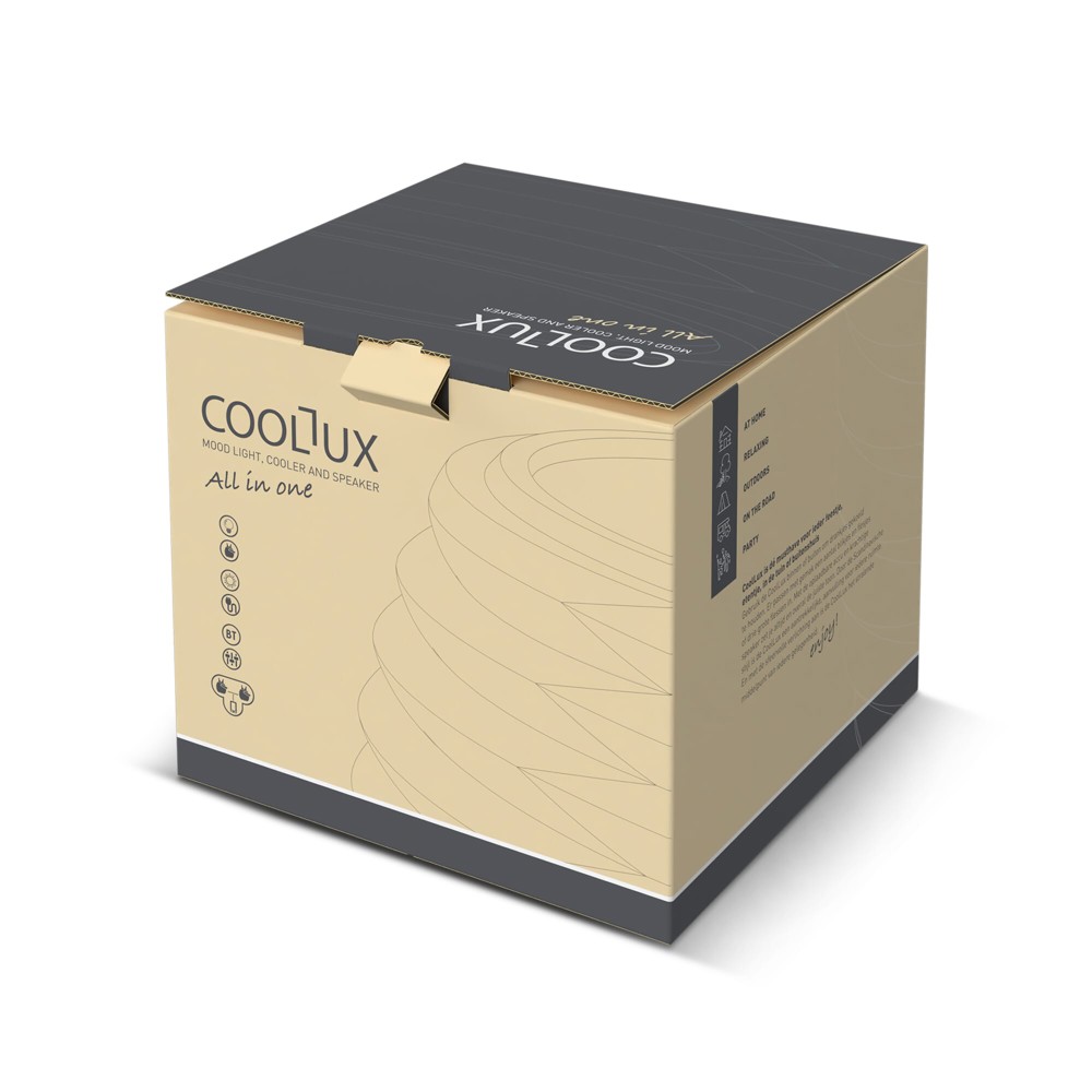 1616 | Coollux sfeerlamp en draadloze luidspreker