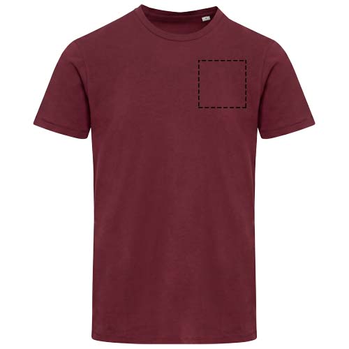 Balfour 200 g/m² unisex organisch T-shirt met korte mouwen