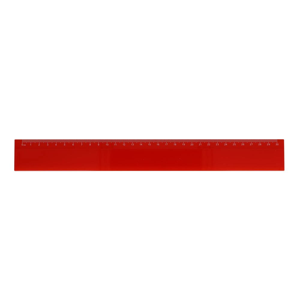 Liniaal 30cm - Rood