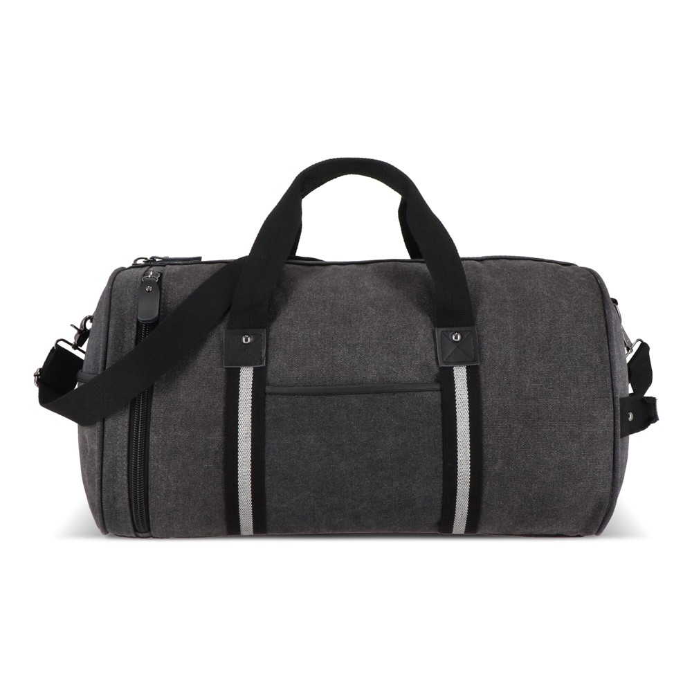 Gerecycled katoenen canvas plunjezak Harper