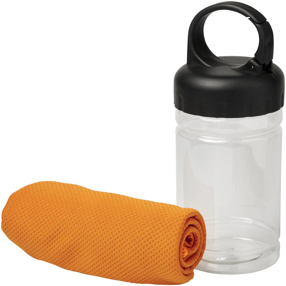 Remy koelhanddoek in PET-verpakking - Oranje