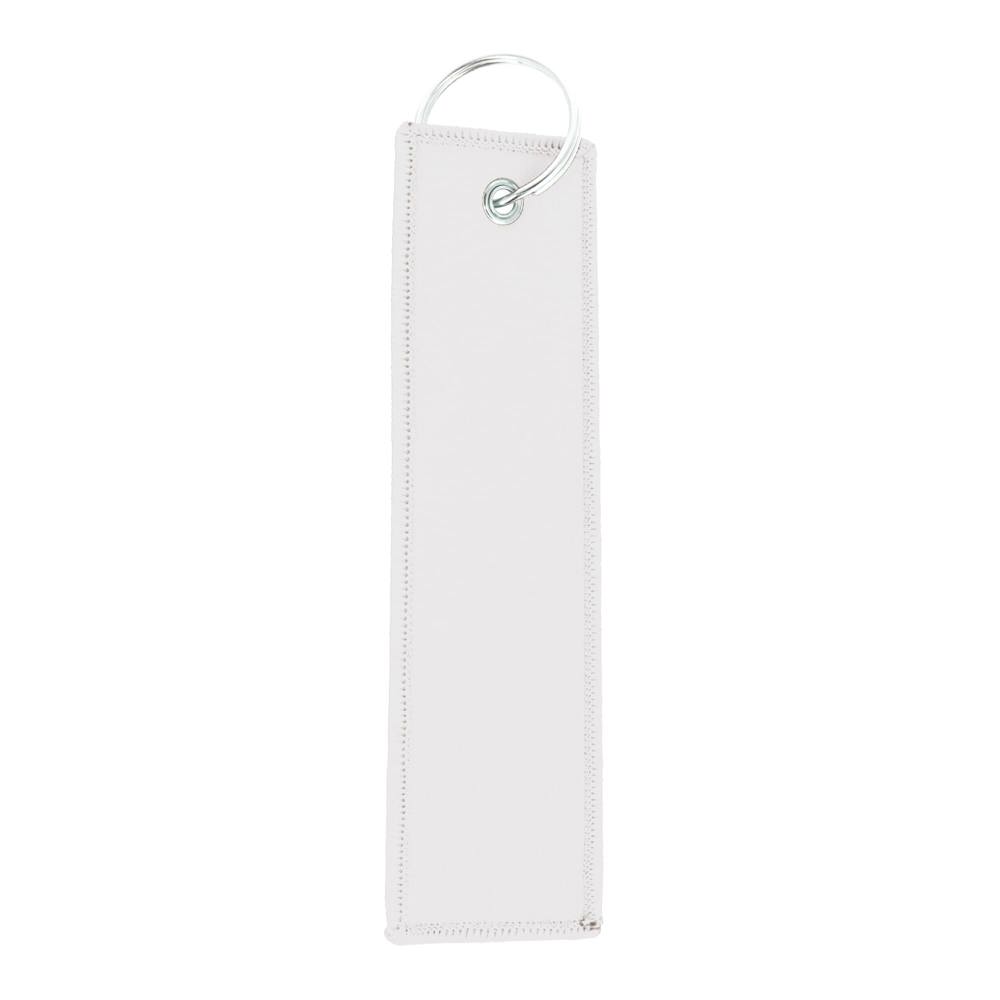 Flight tag met sleutelhanger - Wit