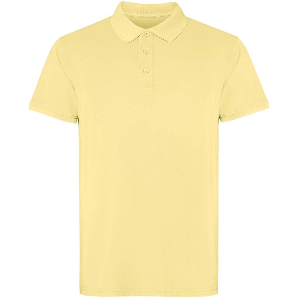 Cobain 200 g/m² unisex polo met korte mouwen - Geel
