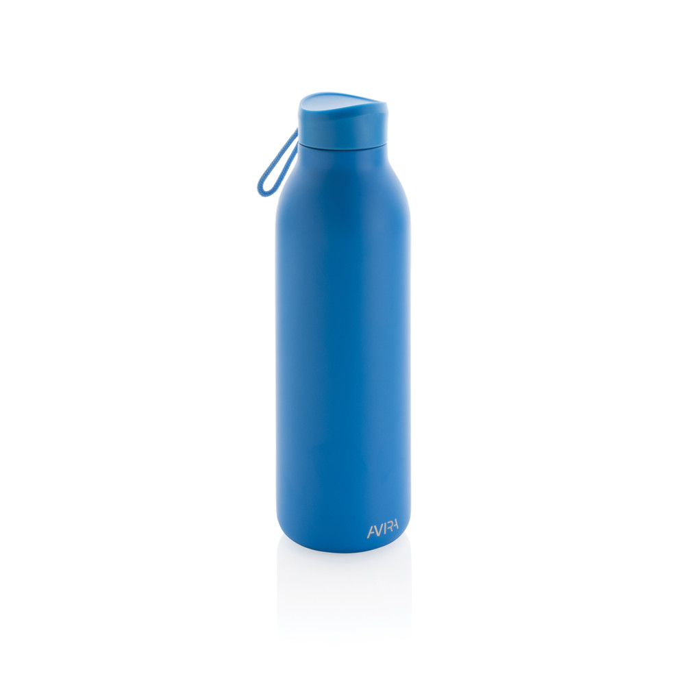 Avira Avior RCS gerecycled roestvrijstalen fles 500 ML - blauw (± PMS 660C)