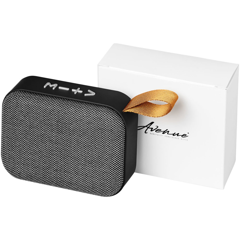 Fashion Bluetooth®-speaker van stof - Grijs