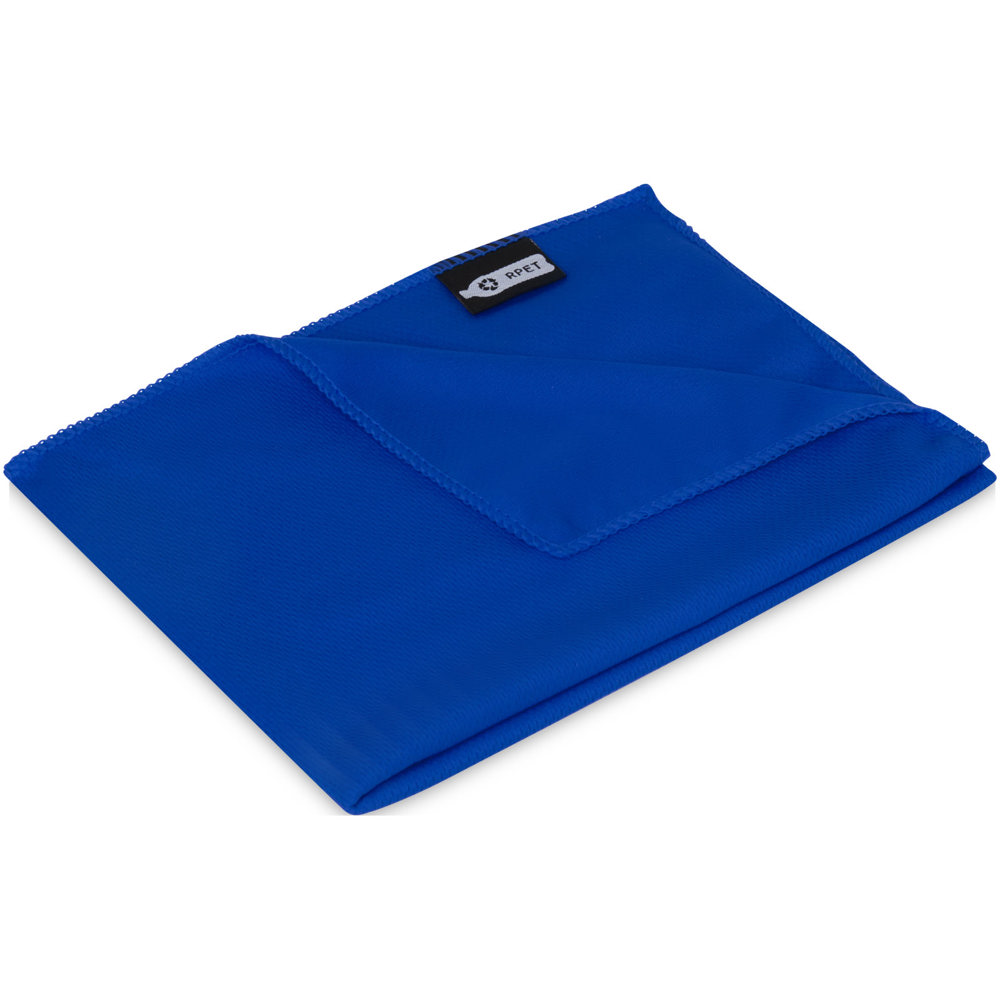 Raquel gerecyclede PET sport koelhanddoek in een pouch 80 x 30 cm